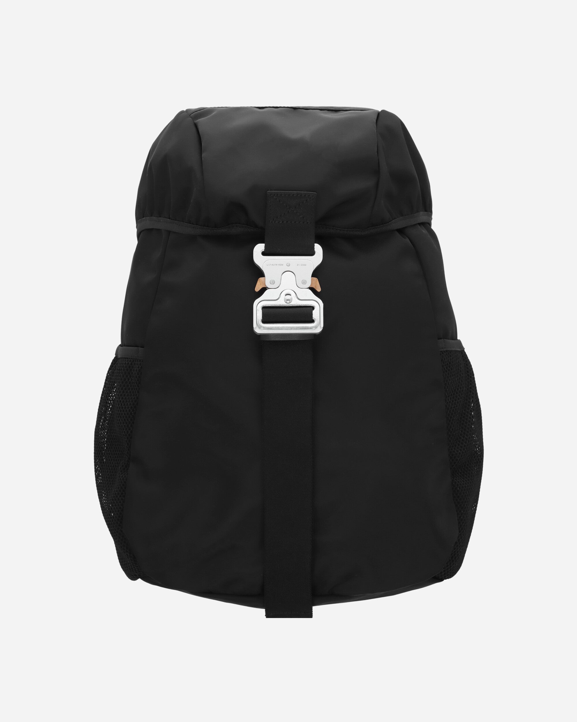 1017 ALYX 9SM Buckle Camp Backpack Black Bags and Backpacks Backpacks AAUBA0044FA02 BLK0004