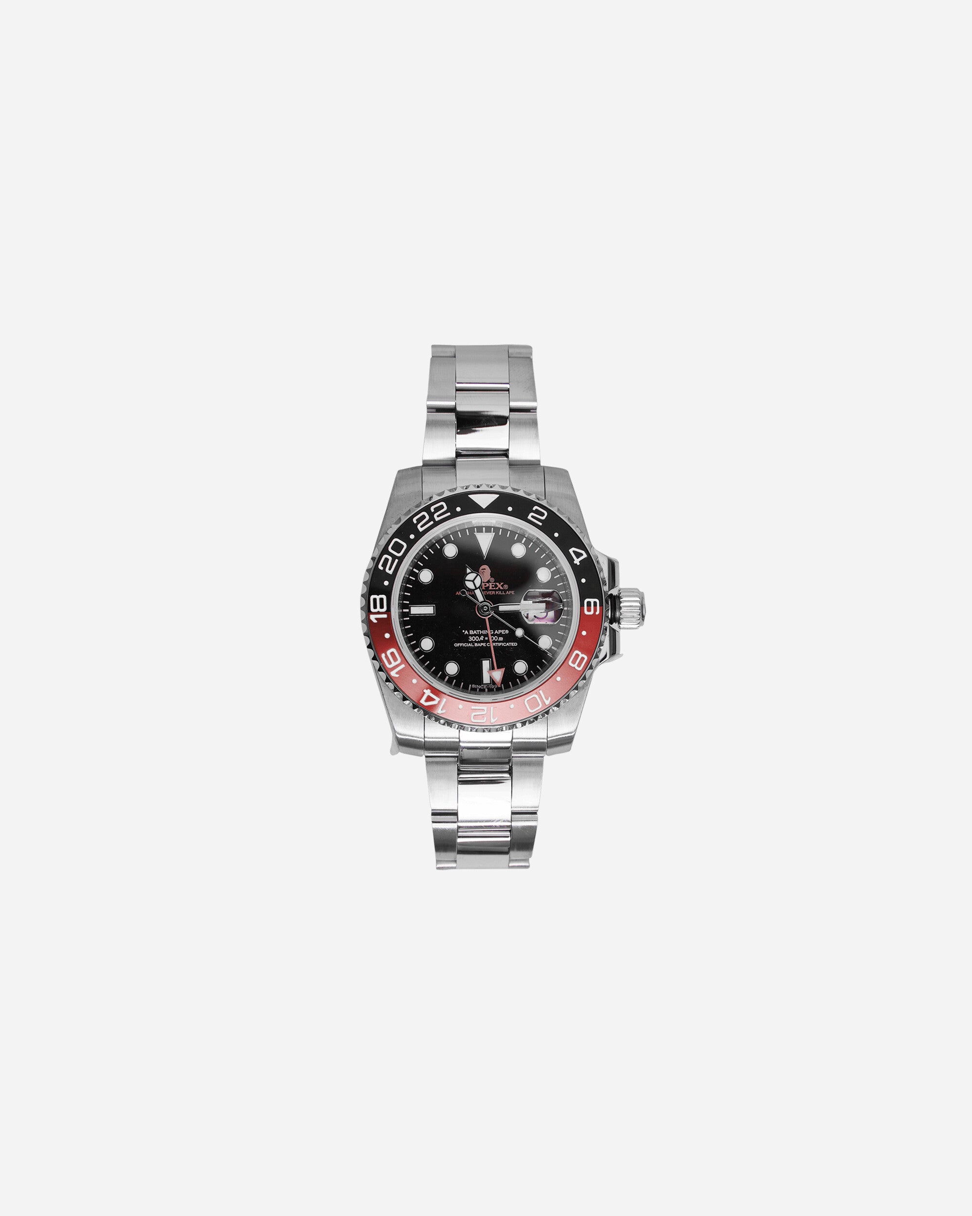 A Bathing Ape Type 2 Bapex M Black/Red Jewellery Watches 1K20187303 BKXRD