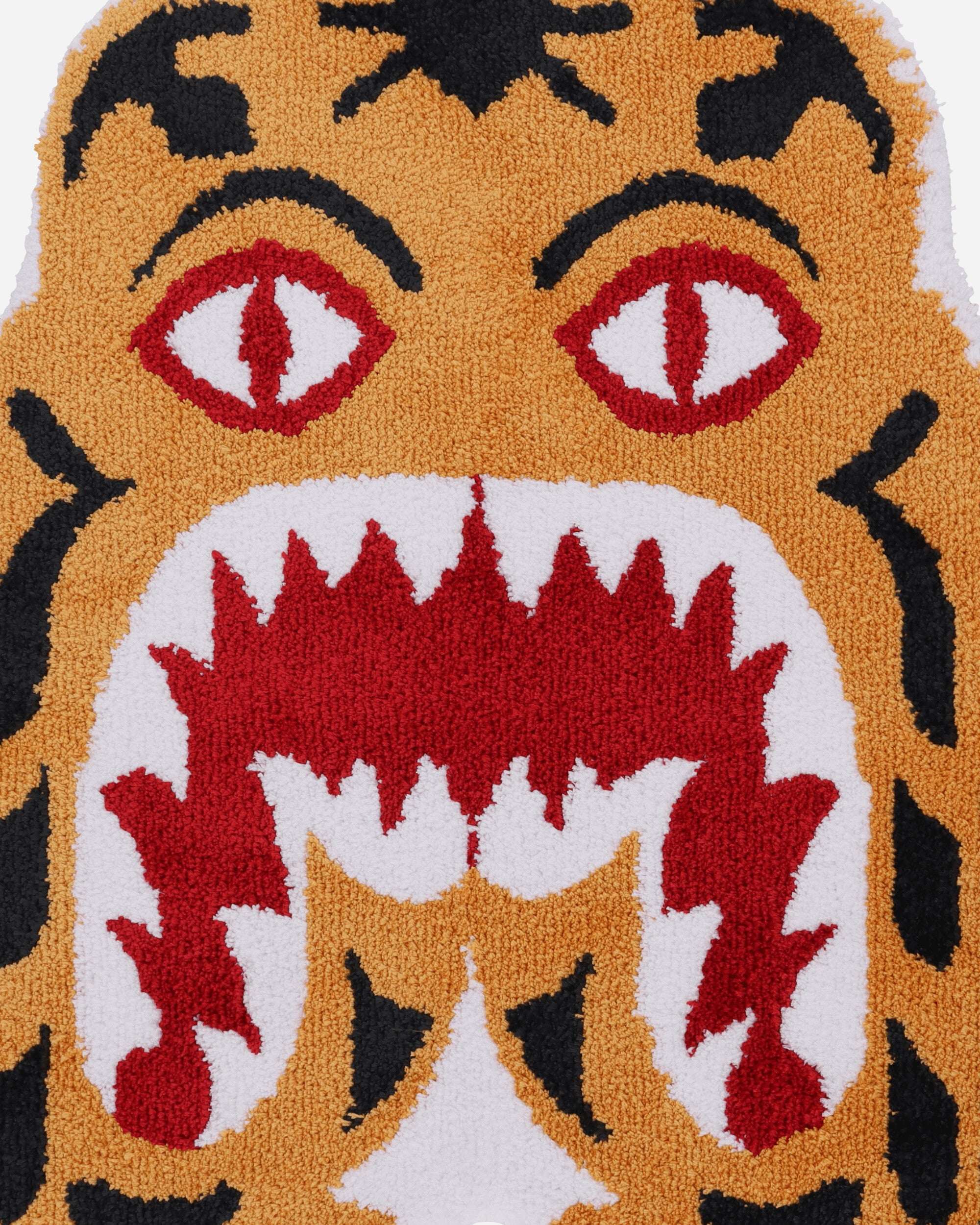 A Bathing Ape Tiger Rug M Orange Textile Rugs 1K30192007 ORANGE