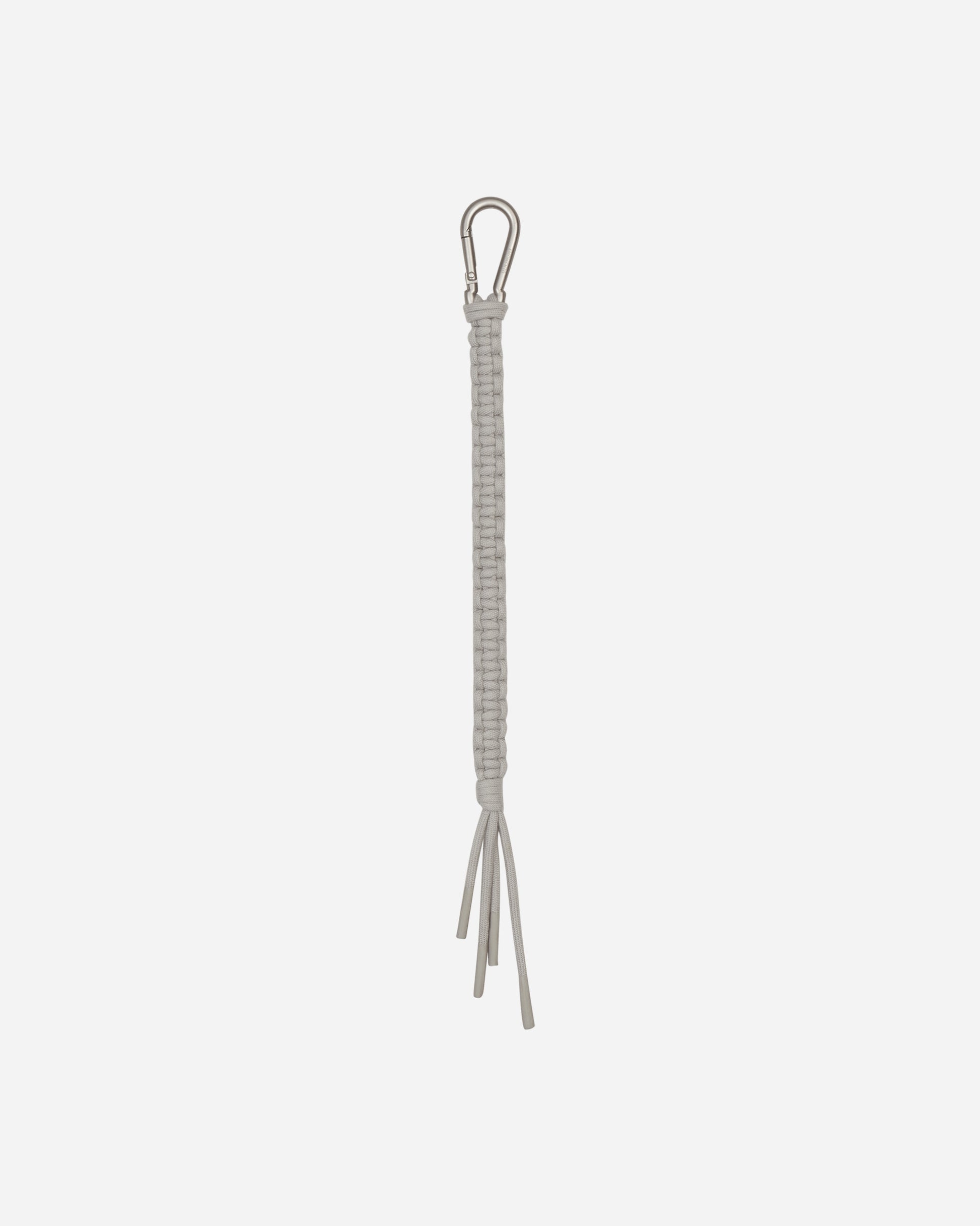 AMOMENTO Hand Made Short Crochet Keyring Grey Beige Small Accessories Keychains AM24SSM03AC GRBG