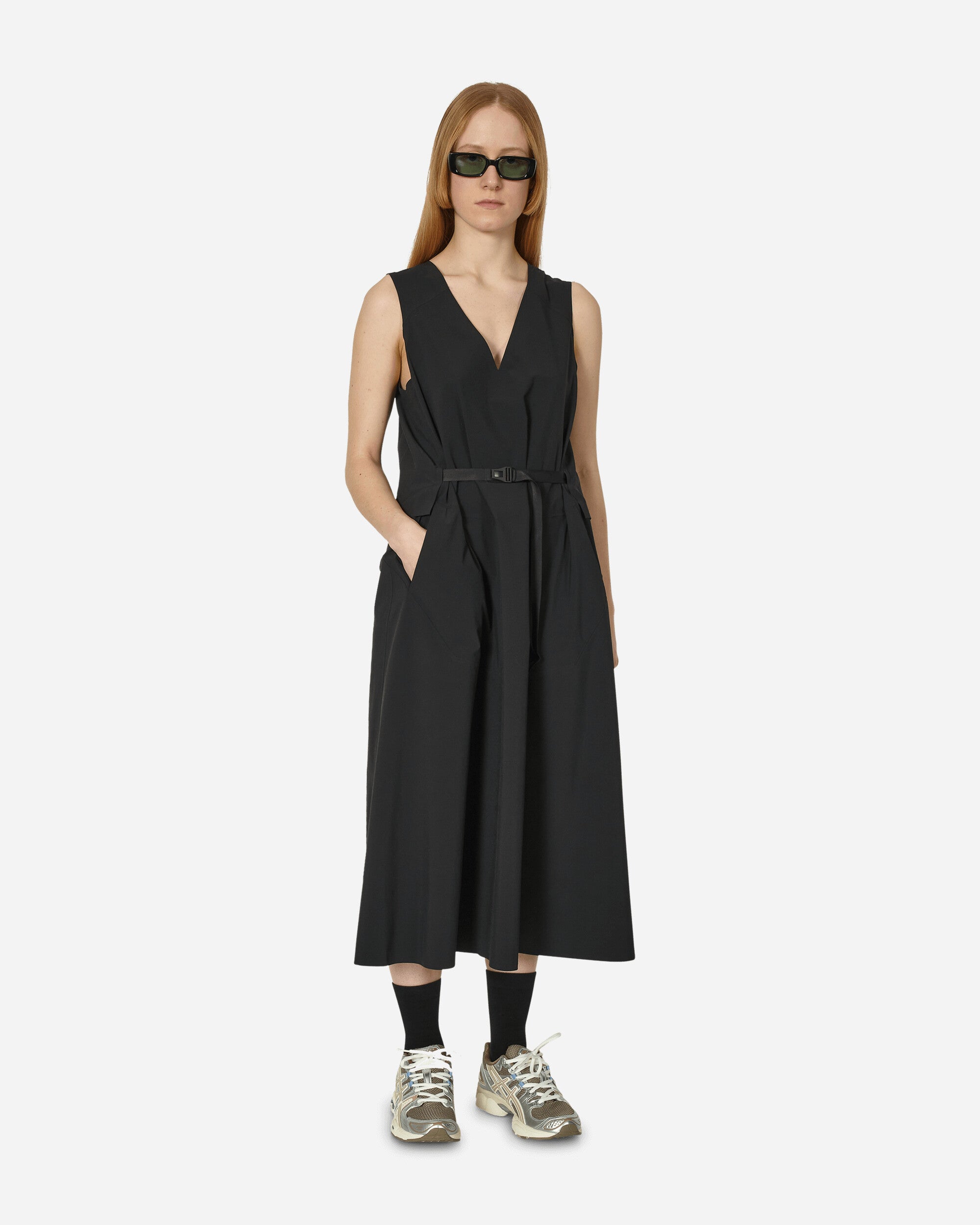 Arc'teryx Veilance Wmns Icosa Dress Black Dresses Dress Mid X000007795 BLACK