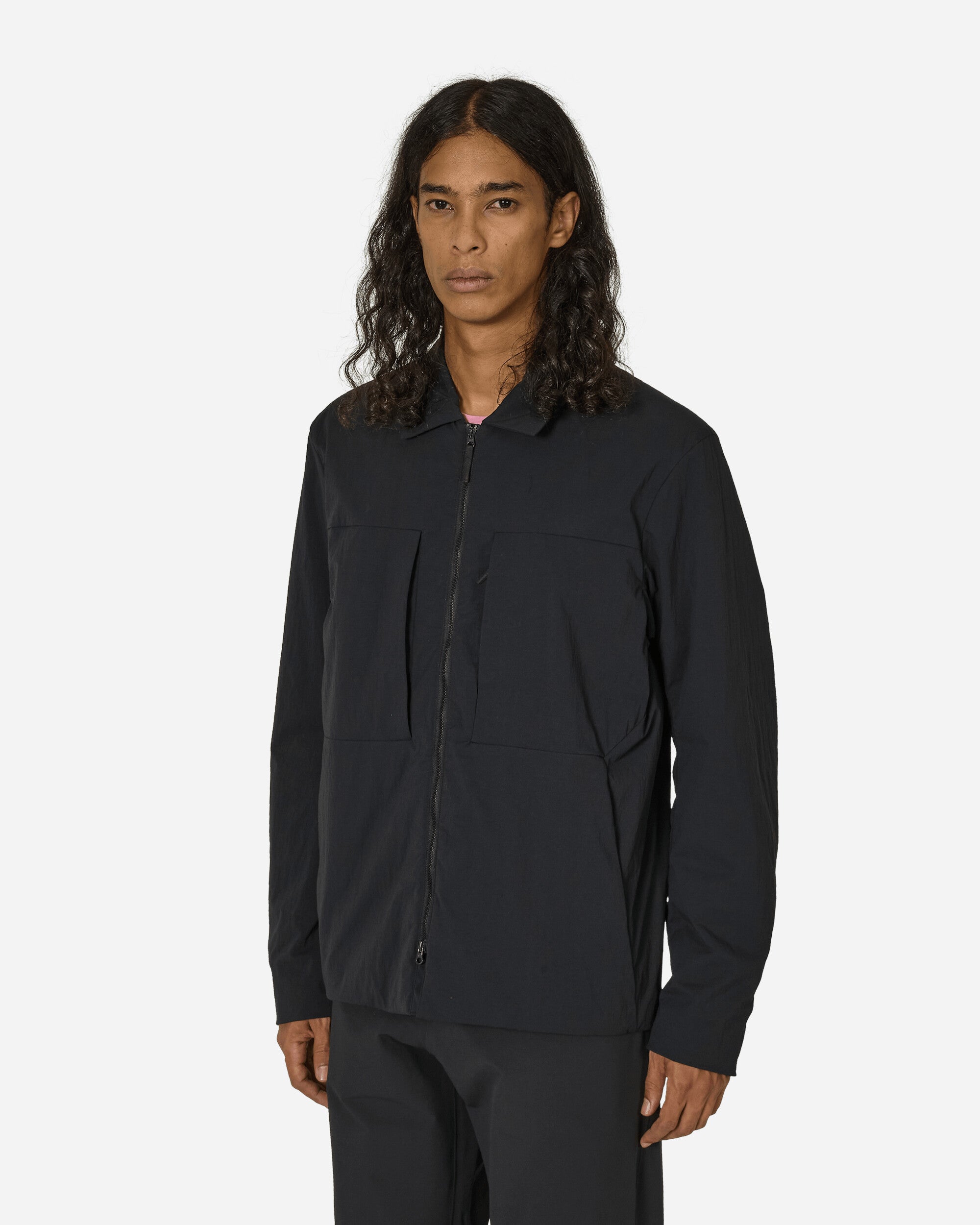 Arc'teryx Veilance Mionn Insulated Overshirt M Black Coats and Jackets Jackets X000009117 BLACK