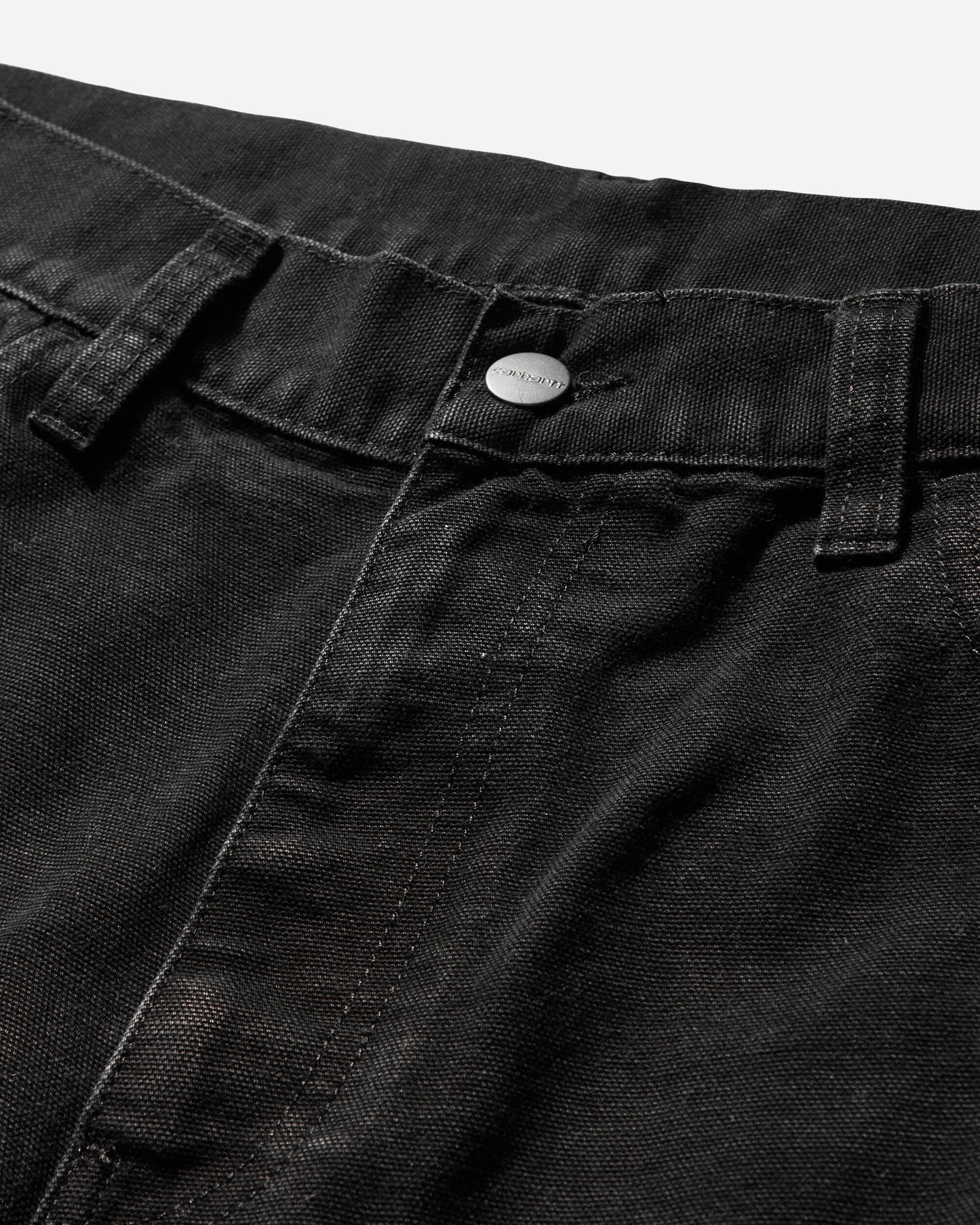 Carhartt WIP Landon Pant Black Stone Canvas Pants Casual I034318 894O