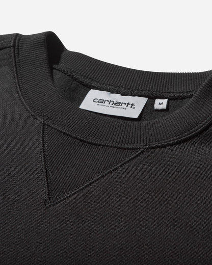 Carhartt WIP American Script Sweat Black Sweatshirts Crewneck I025475 89XX