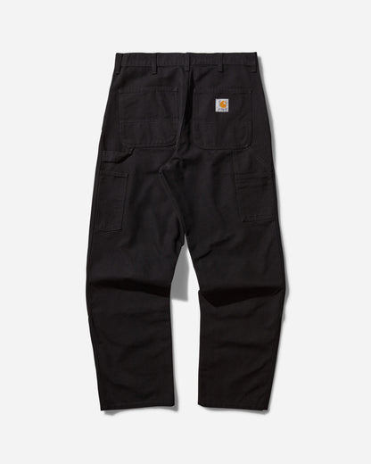 Carhartt WIP Double Knee Pant Black Rinsed Pants Denim I031501W 8902