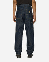 Carhartt WIP Double Knee Pant Blue Rinsed Pants Denim I032699 0102