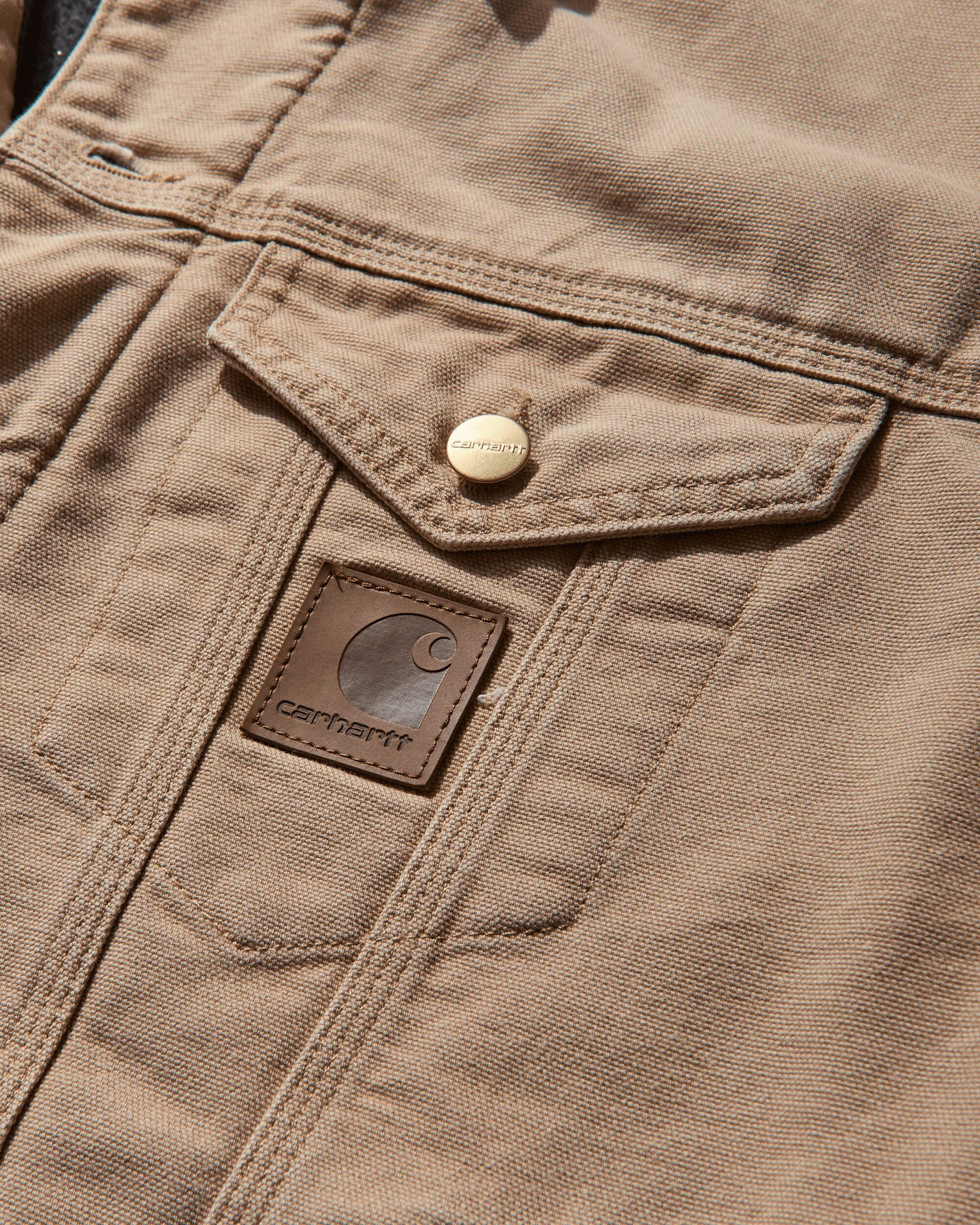 Carhartt WIP Dayton Trucker Jacket Dusty H Brown/Tobacco Coats and Jackets Jackets I034315 2N24O