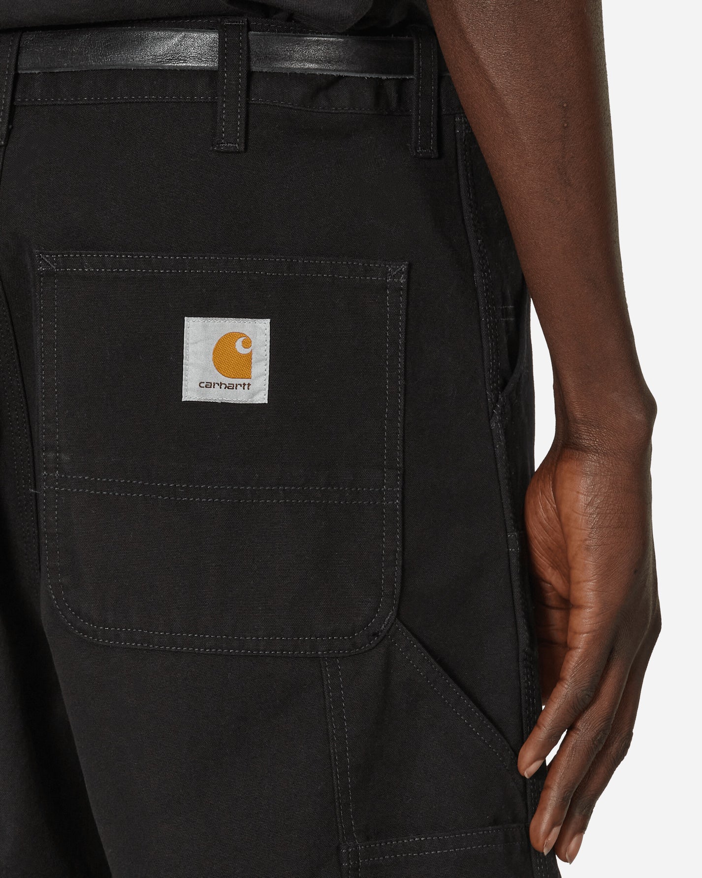 Carhartt WIP Double Knee Short Black Shorts Short I033118 8902