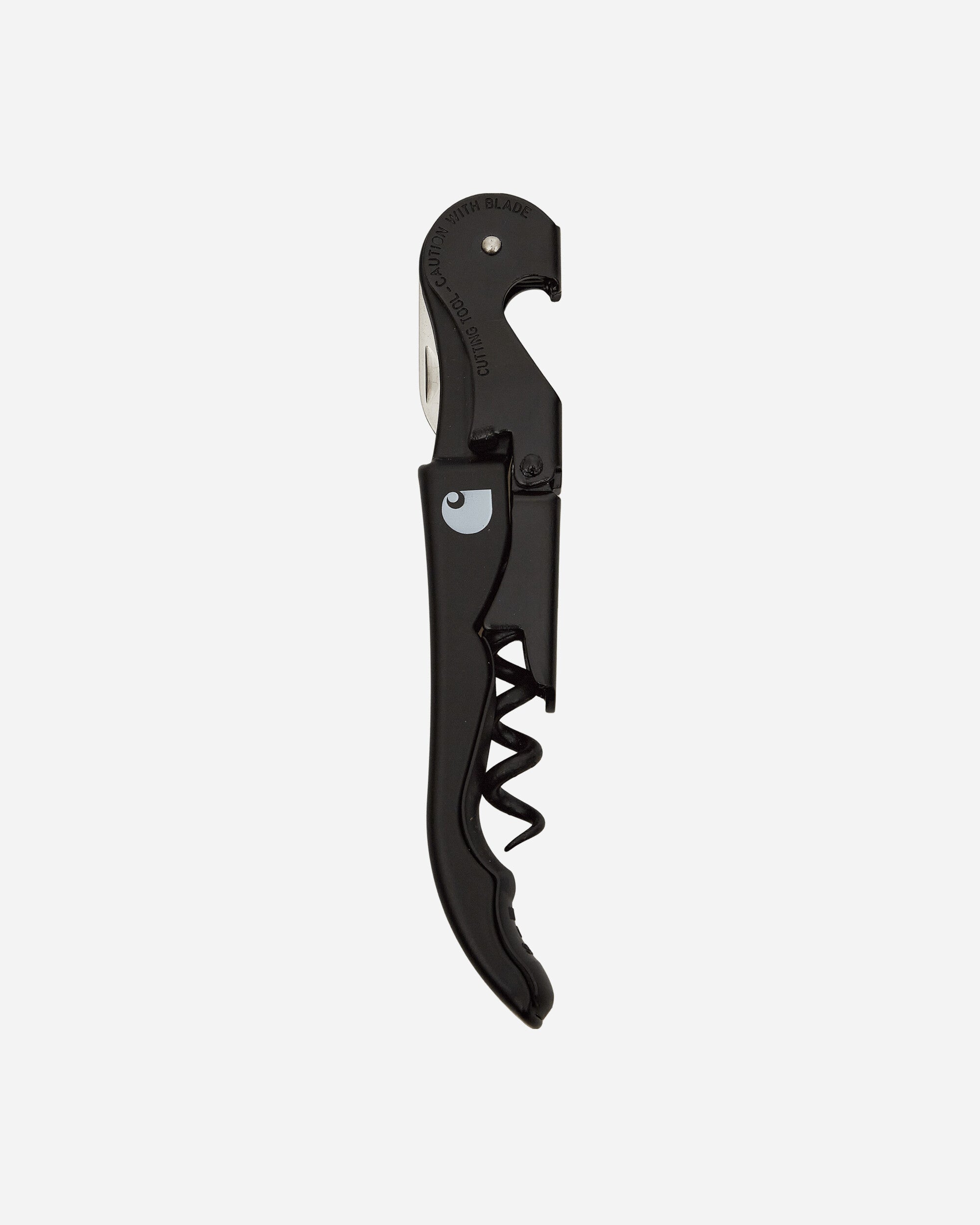 Carhartt WIP Script PulltapS Corkscrew Black/White Tableware Table Accessories I031274 0D2XX