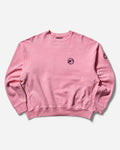 Cav Empt Overdye Pre Cog Crew Neck Pink Sweatshirts Crewneck CES26CS03 001