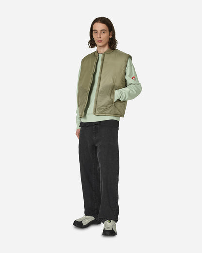 Cav Empt Warm Puff Vest Green Coats and Jackets Vests CES24JK24 001