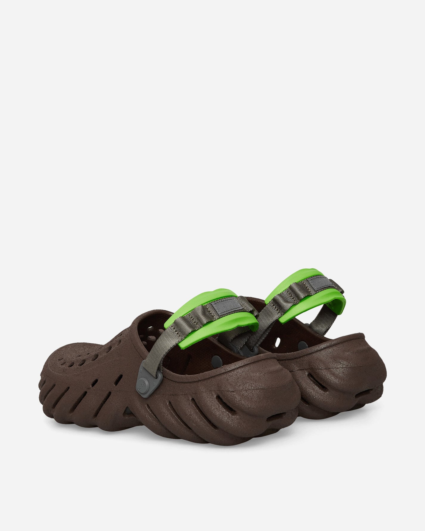 Crocs Echo Sandstorm Clog Coffee/Multi Sandals and Slides Sandals and Mules CR.210482 CFTMT