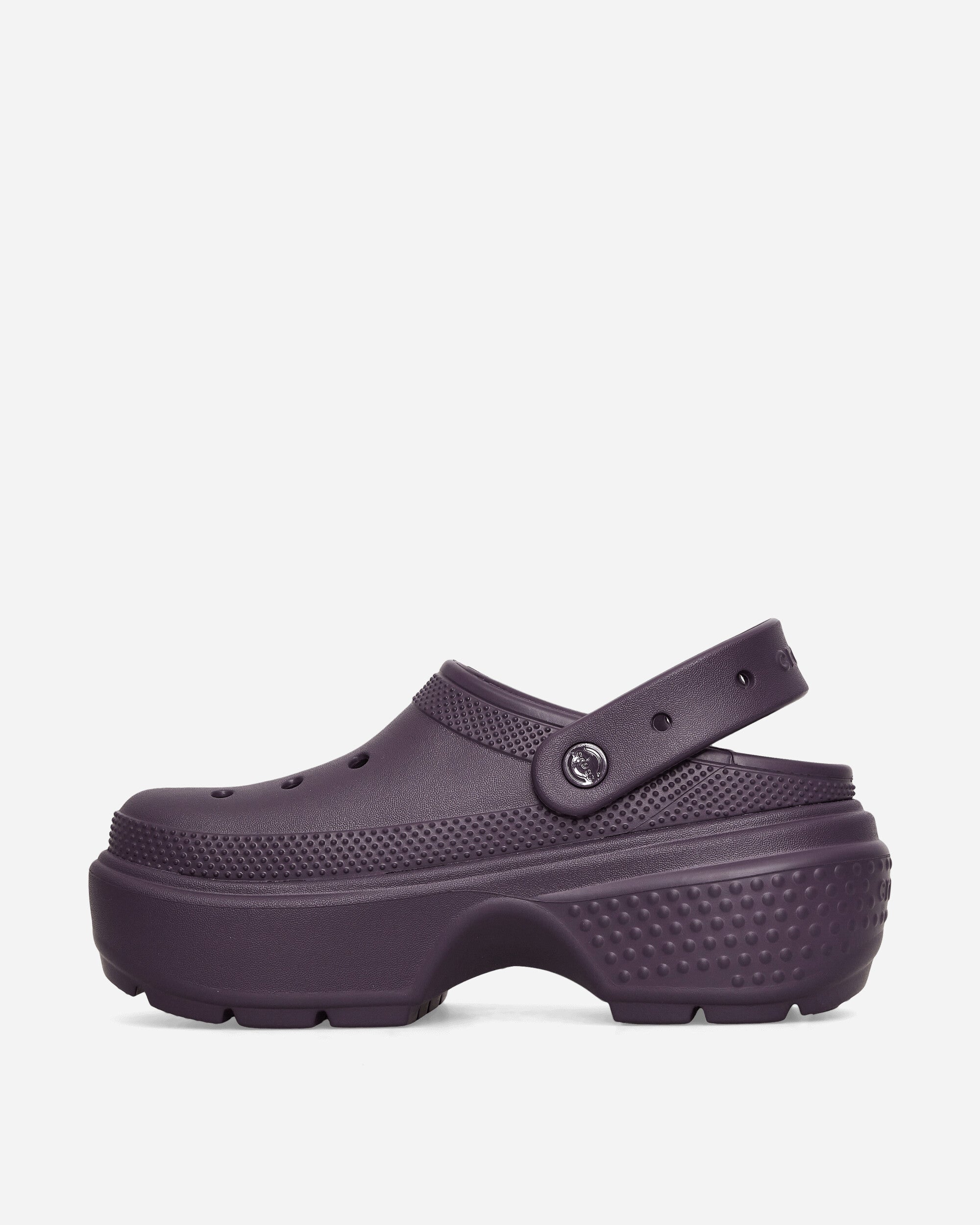 Crocs Wmns Stomp Clog Dark Iris Sandals and Slides Sandals and Mules CR.209347 DKIR