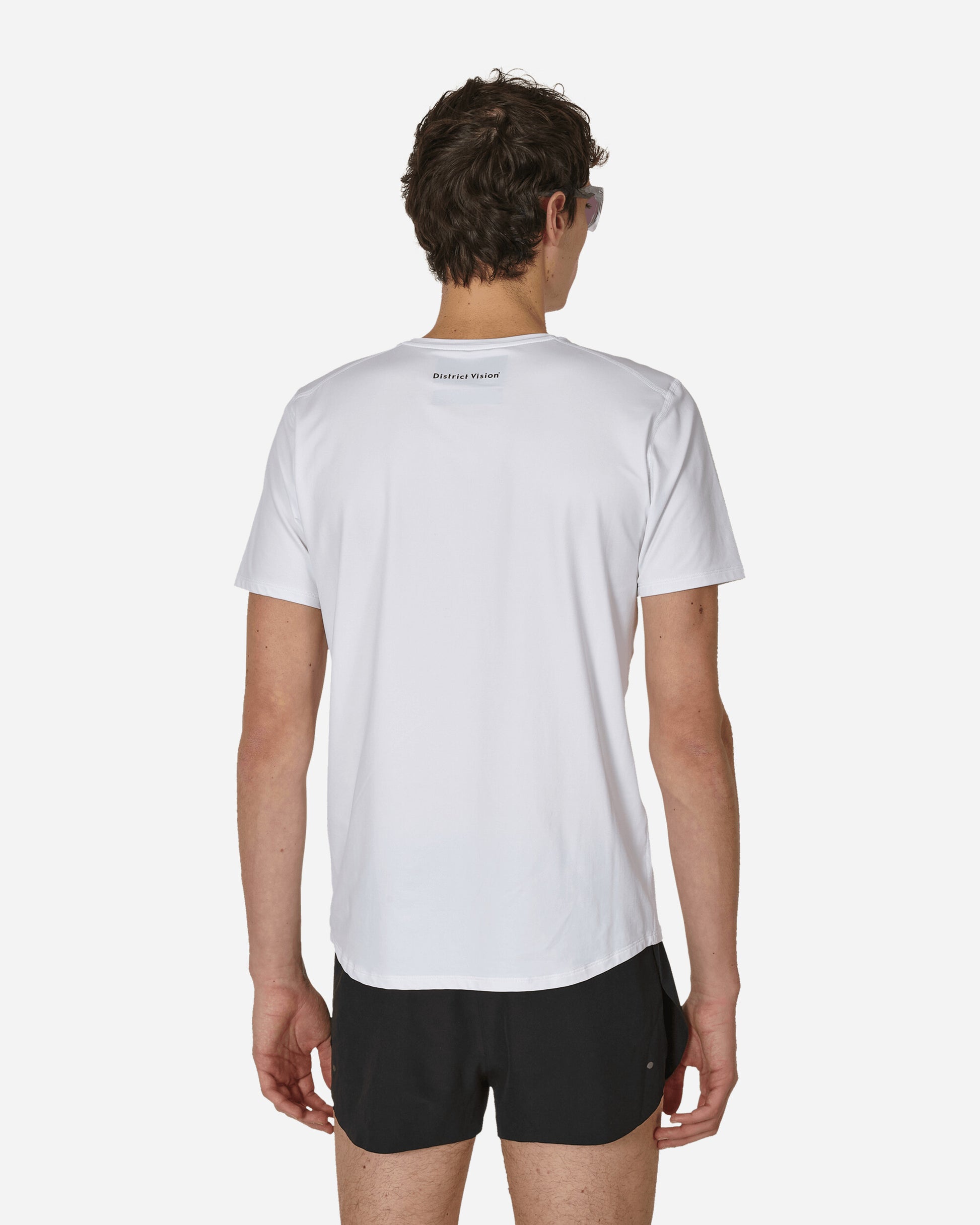 District Vision Lightweight Short Sleeve Shirt White T-Shirts Shortsleeve DV0002-B WHITE