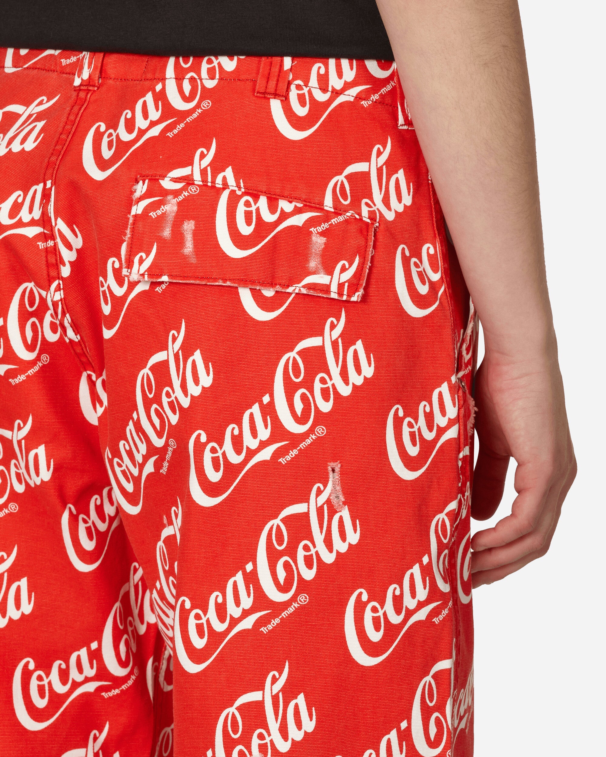 ERL Coca-Cola Printed Canvas Short Coca-Cola Shorts Short ERL08P003 1