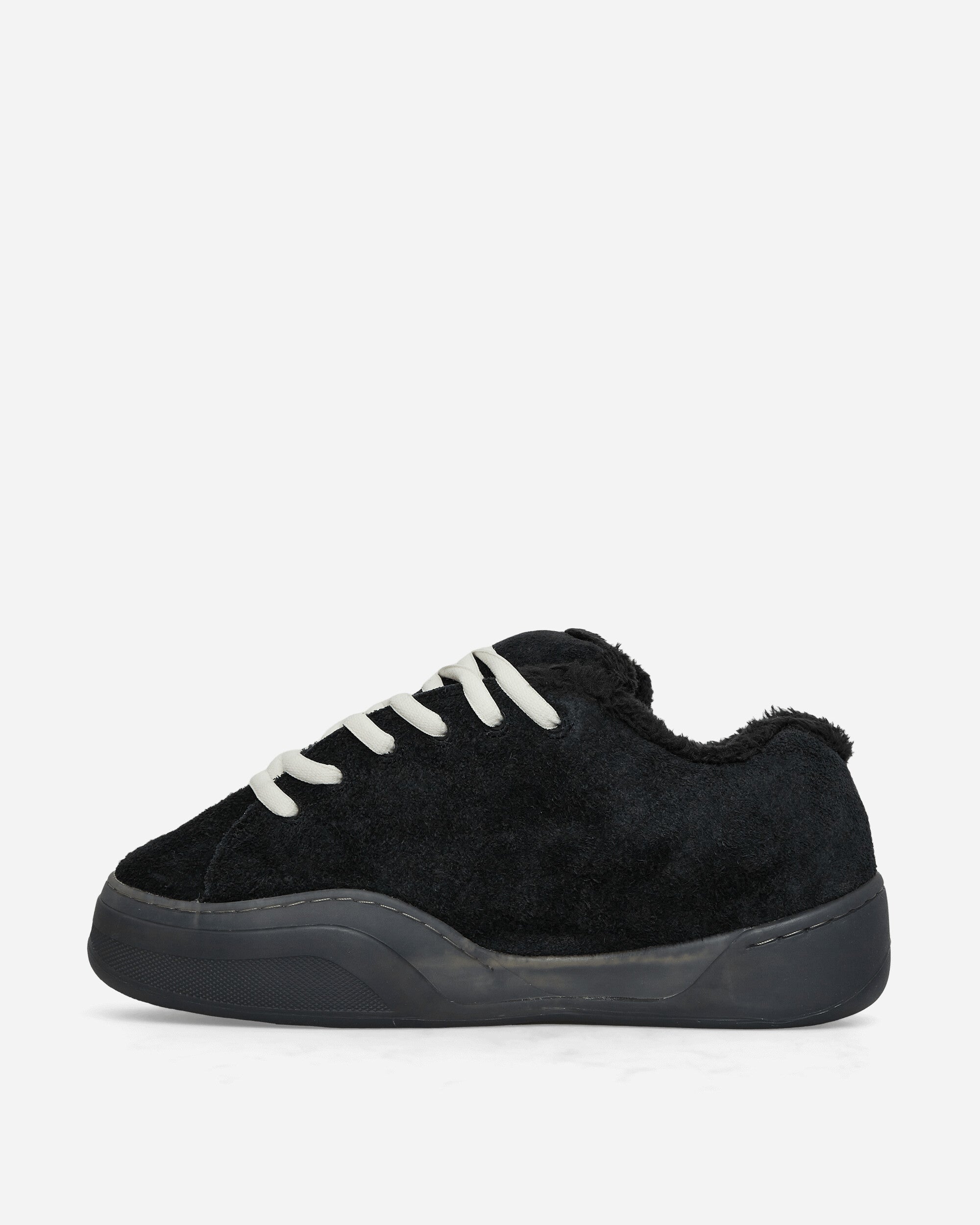 ERL Suede Skate Sneaker Leather Black Sneakers Low ERL08SH01 1