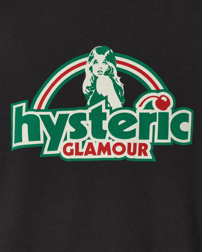 Hysteric Glamour Wmns Cherry Angels Black T-Shirts Longsleeve 01241CS019 C1