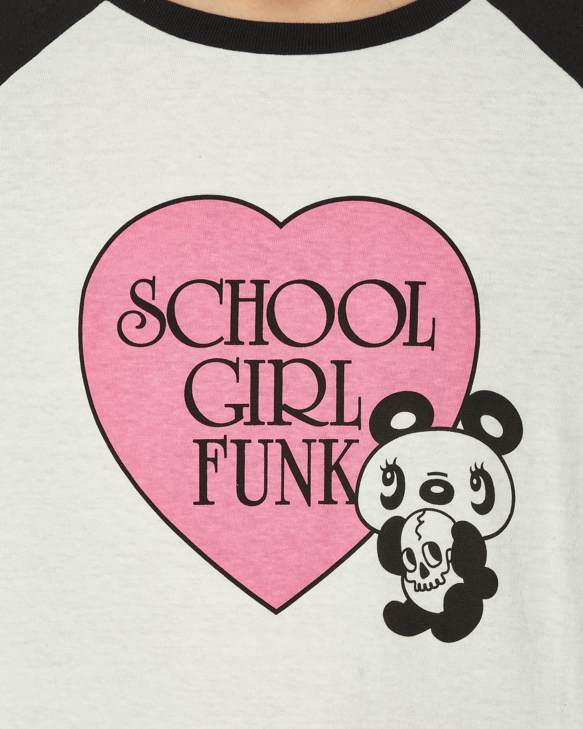 Hysteric Glamour Wmns School Girl Funk T-Shirt White T-Shirts Shortsleeve 01233CL109 WHITE