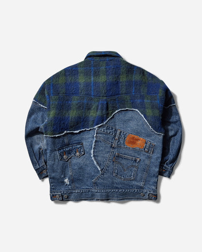 Levi's X Adsb Spliced Trucker Spliced Tr Coats and Jackets Denim Jackets 000E3-0000 10