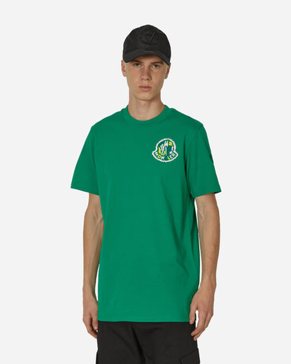 Moncler Ss T-Shirt Green T-Shirts Shortsleeve 8C000178390T 853