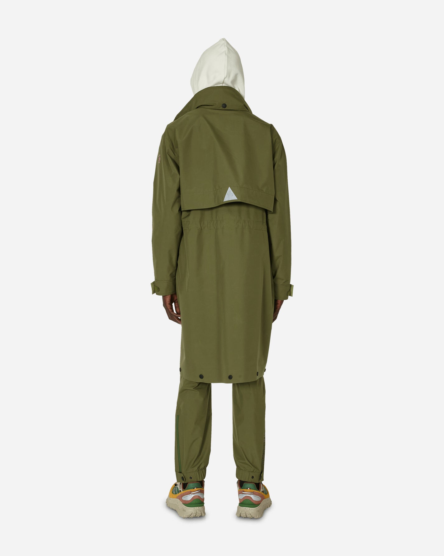 Moncler Grenoble Steig Long Parka Day-Namic Olive Coats and Jackets Coats 1C0000154AL5 820