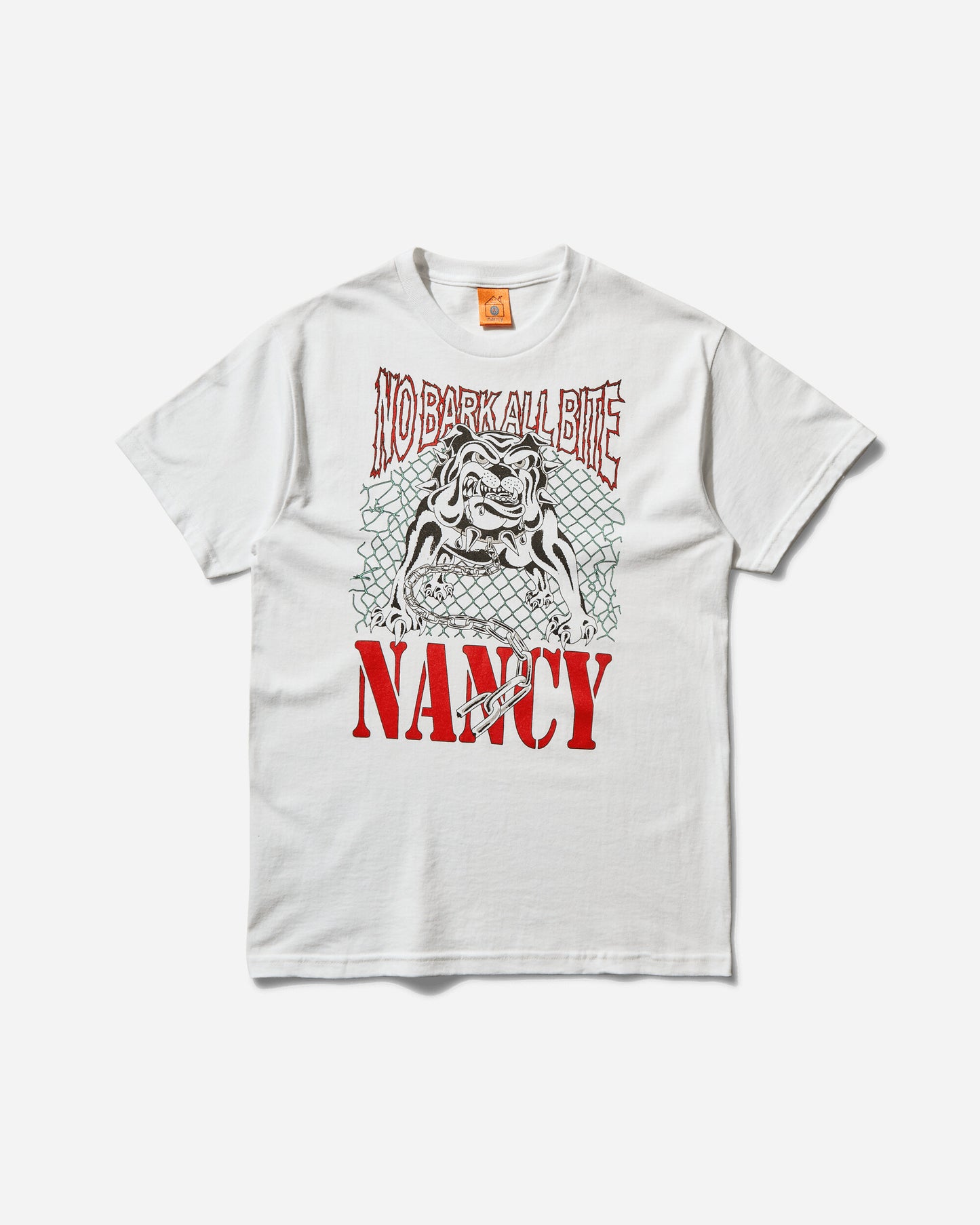 Nancy All Bite Tee White T-Shirts Shortsleeve 15603 WHT