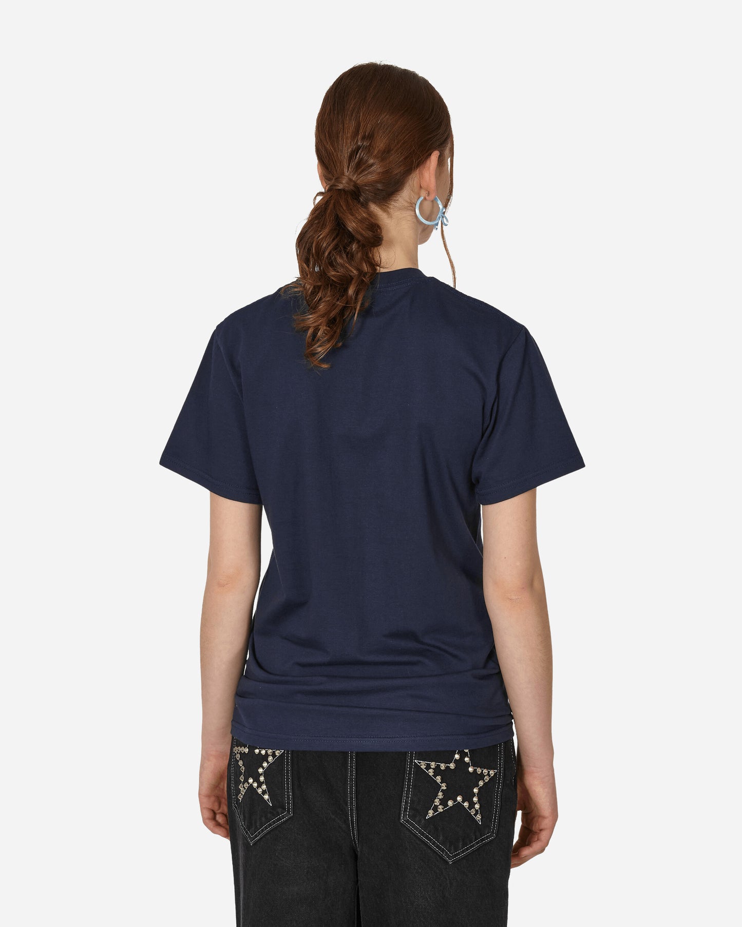 Nancy Diary Tee Navy T-Shirts Shortsleeve NA064 001