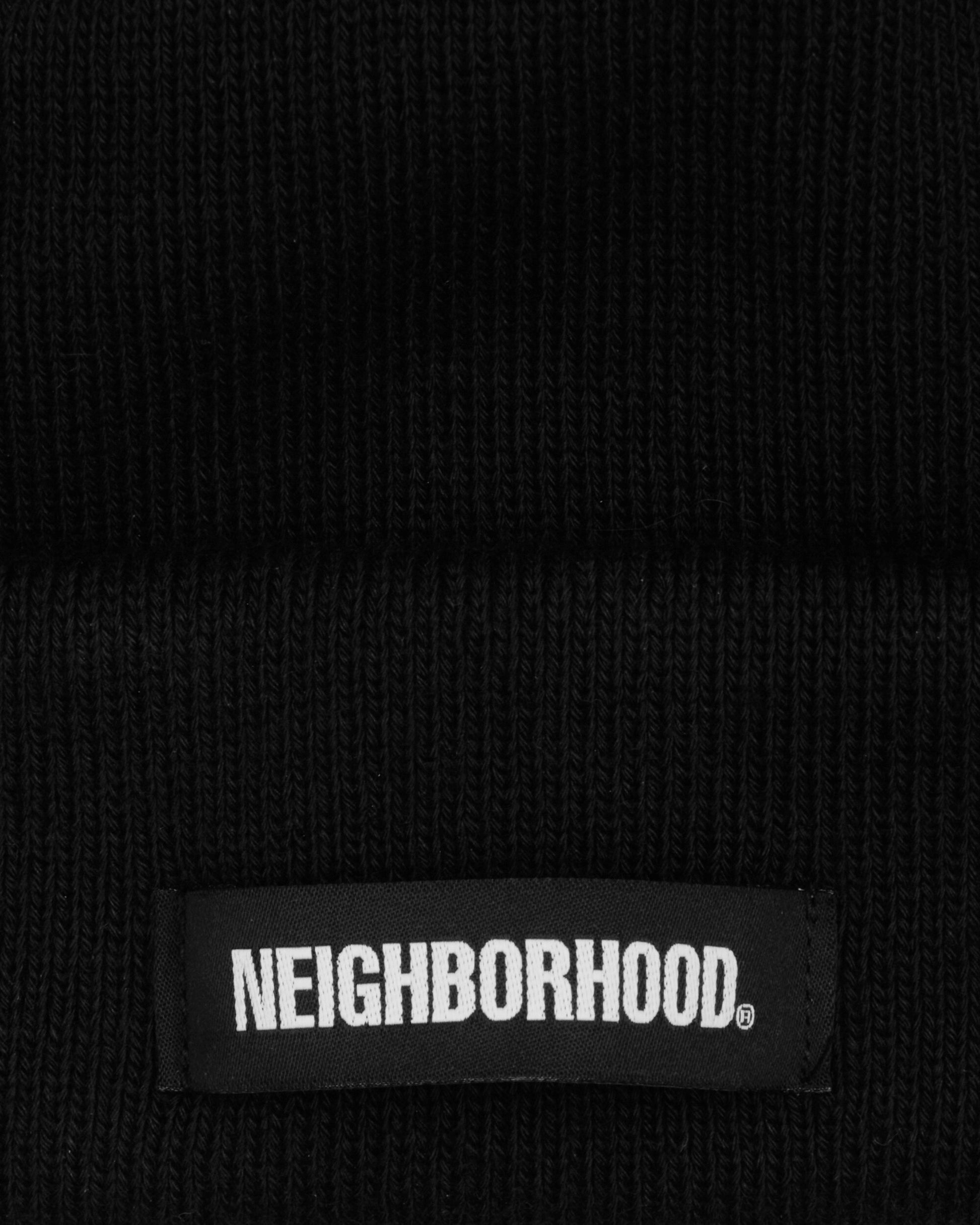 Neighborhood Beanie Mini Black Hats Beanies 241YGNH-HT02 BK