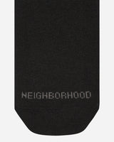 Neighborhood Classic 3Pac Socks Black Underwear Socks 242KWNH-UWM01 BK