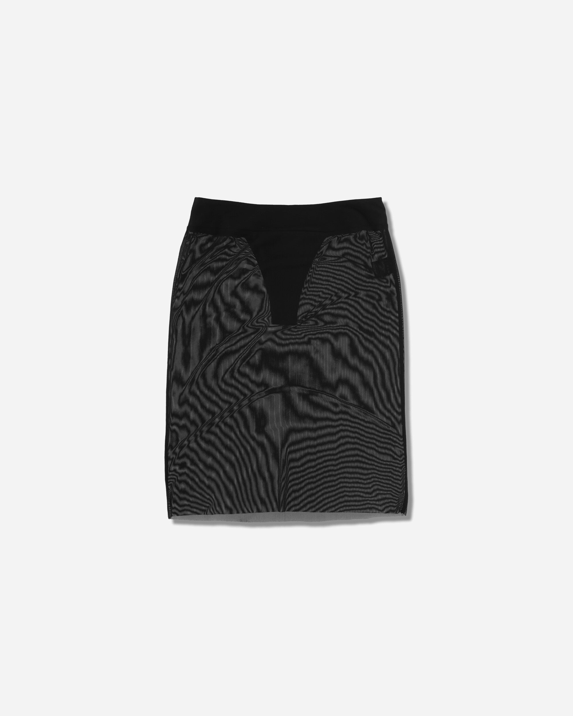 Nii Hai Wmns The Dancer Skirt Black Skirts Midi 002-SKRT-BDY-PES BLK