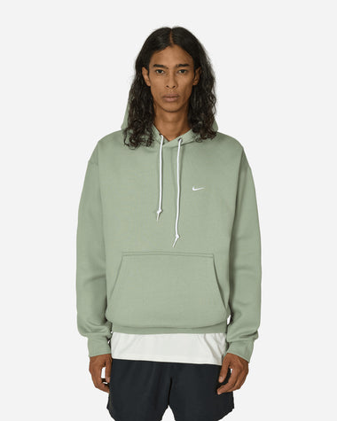 Nike M Nk Solo Swsh Flc Po Hoodie Jade Horizon/White Sweatshirts Hoodies DX1355-370