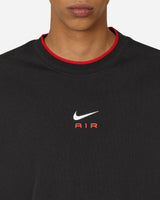 Nike M Nsw Sw Air L Fit Tee Black/University Red T-Shirts Shortsleeve FN7723-011