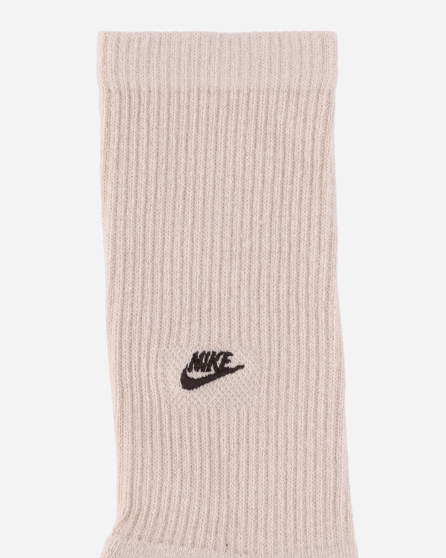 Nike U Nk Ed Csh Crew 2P-144 Embrdy Sanddrift/Earth Underwear Socks FZ3073-126