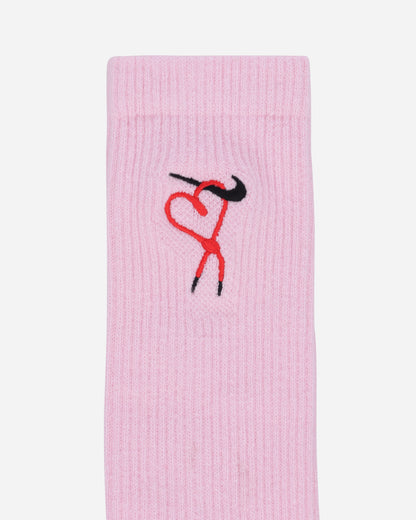 Nike U Nk Ed Pl Csh Crw Vday 1P 144 Pink Foam/University Red Underwear Socks HJ9381-663