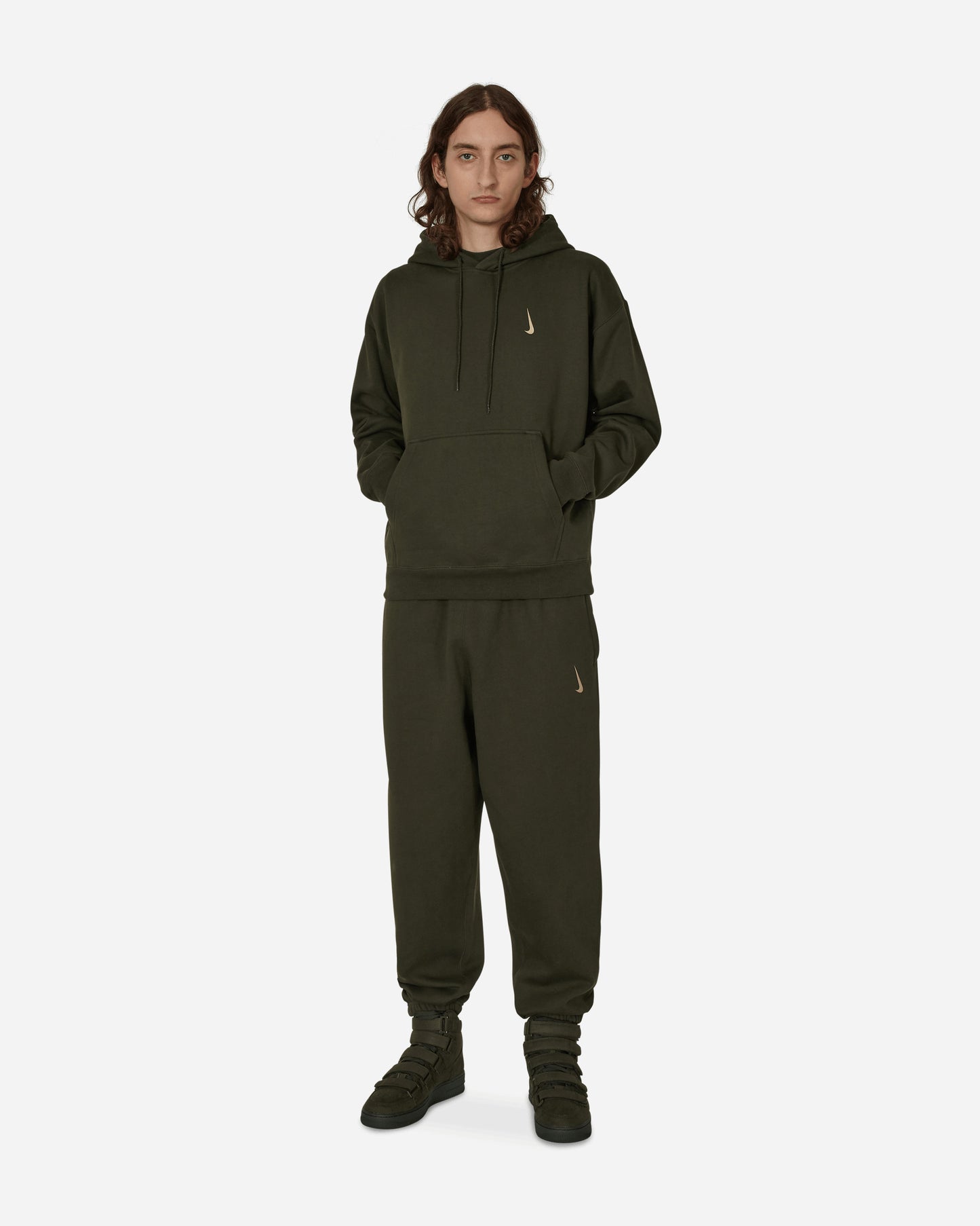 Nike La Flc Pant Sequoia/Mushroom Pants Trousers DQ7752-355