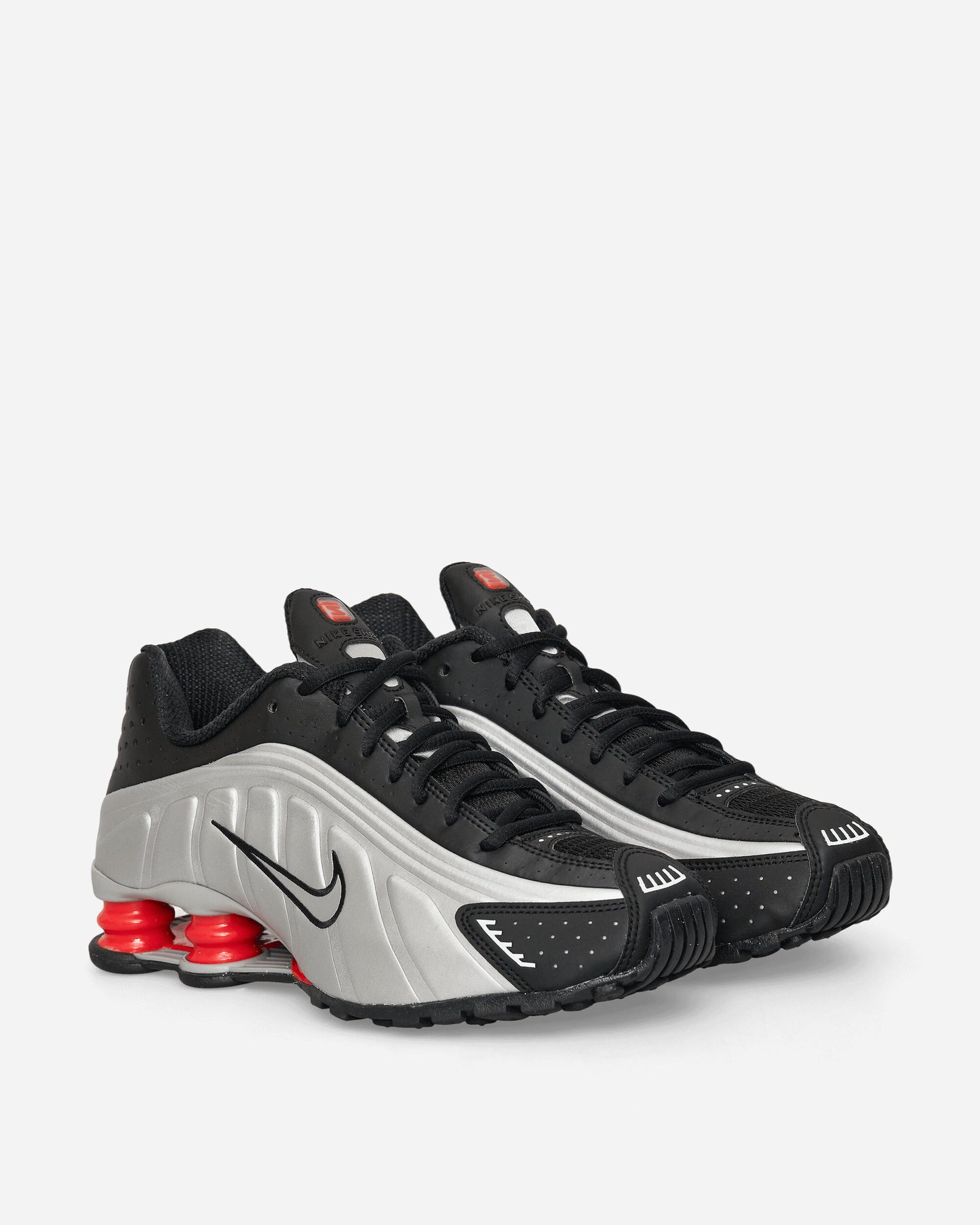 Nike Nike Shox R4 Black/Silver/Orange Sneakers Low BV1111-008