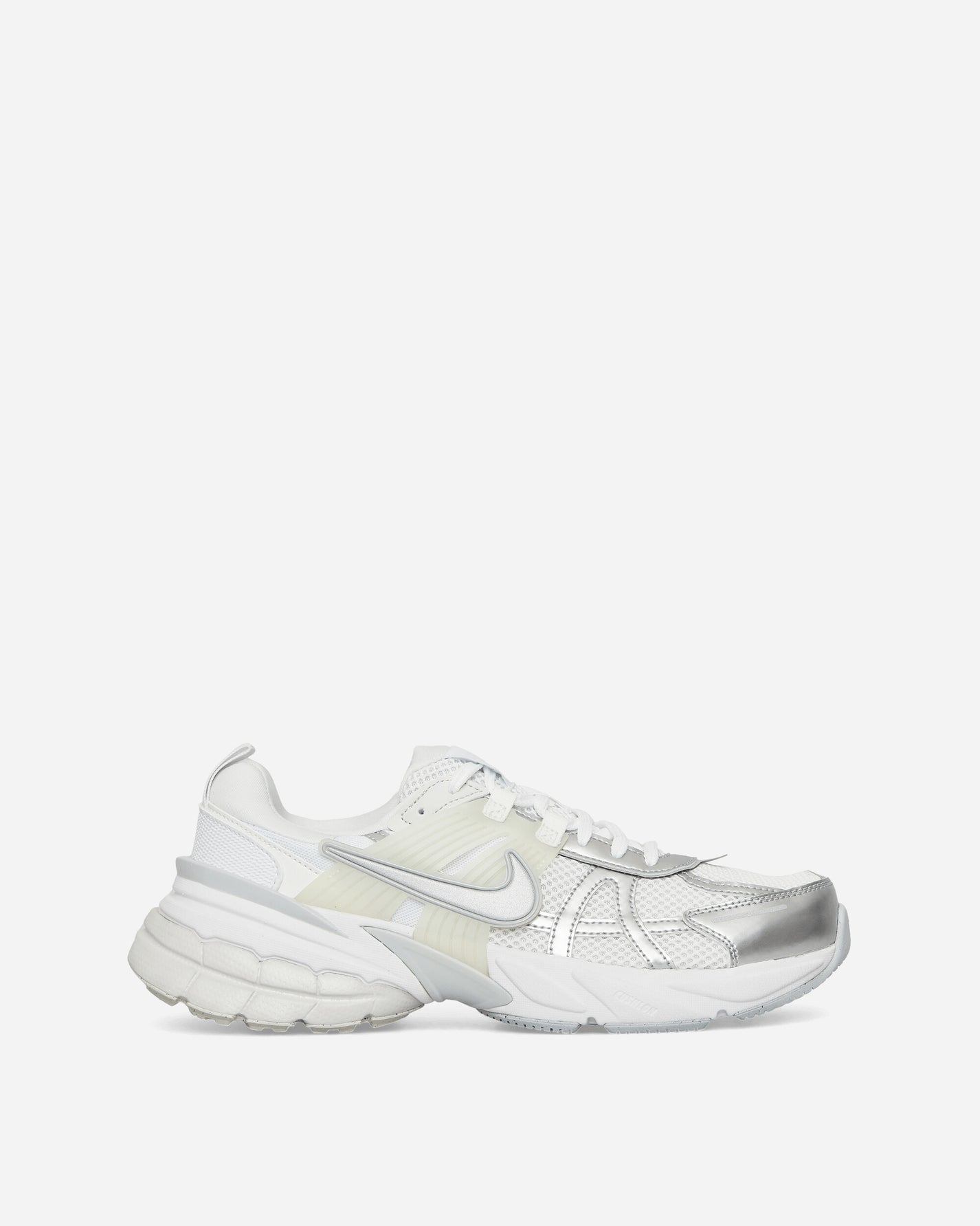 Nike Wmns Nike V2K Run White/Metallic Silver Sneakers Low FD0736-104