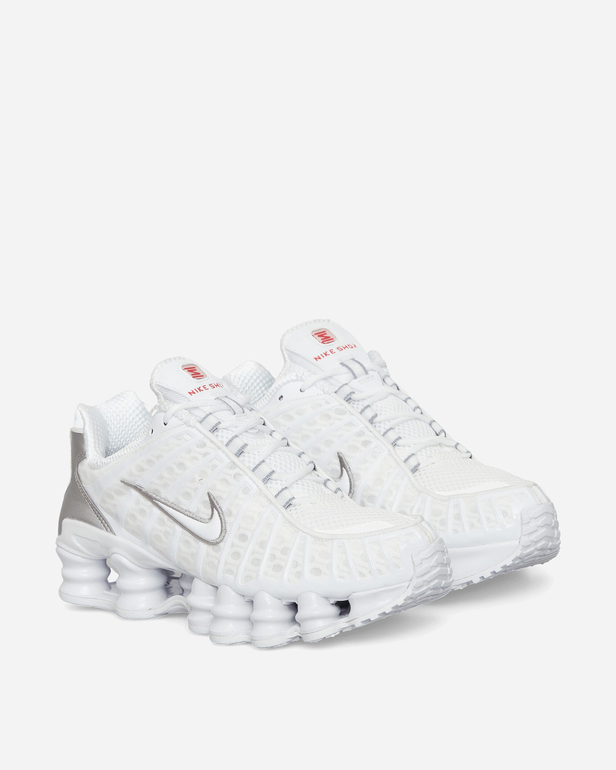 Nike Wmns W Nike Shox Tl White/White Sneakers Low AR3566-100