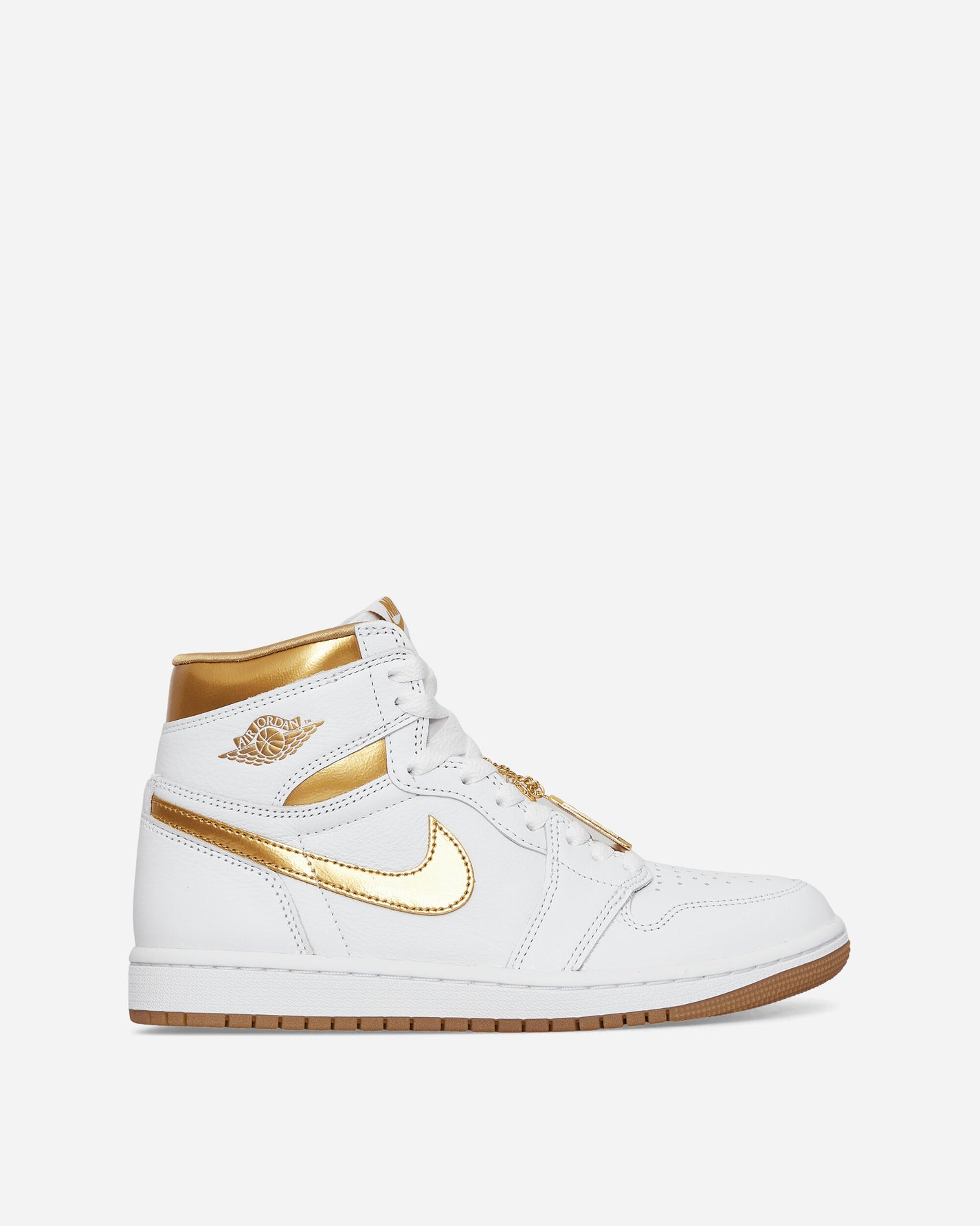 Nike Jordan Wmns Air Jordan 1 Retro Hi Og White/Metallic Gold Sneakers High FD2596-107