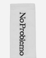 No Problemo No Problemo Sock White Underwear Socks NPAR00001 WHITE