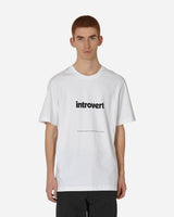 OAMC Introvert T-Shirt White T-Shirts Shortsleeve 24E28OAJ17 100