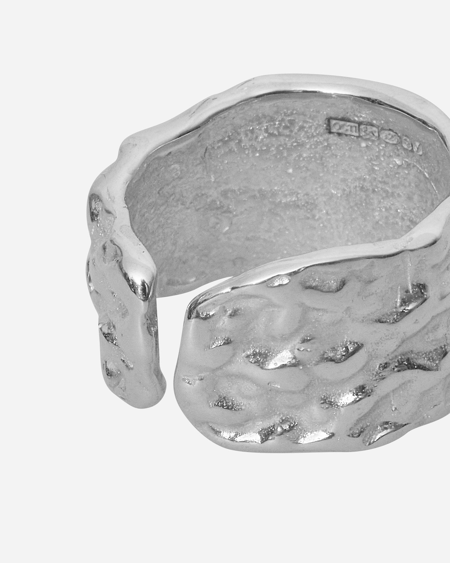 Octi Avocado Lava Ring Silver Jewellery Rings ALEW 001