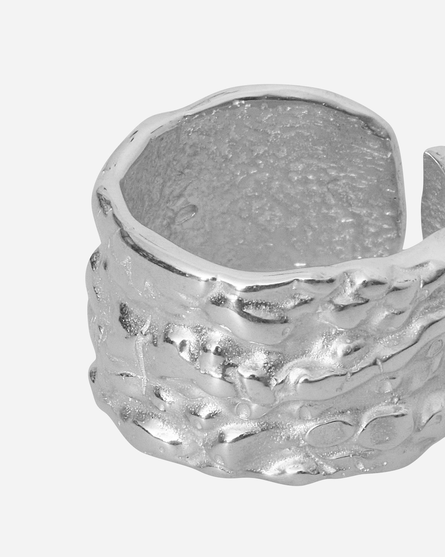 Octi Avocado Lava Ring Silver Jewellery Rings ALEW 001