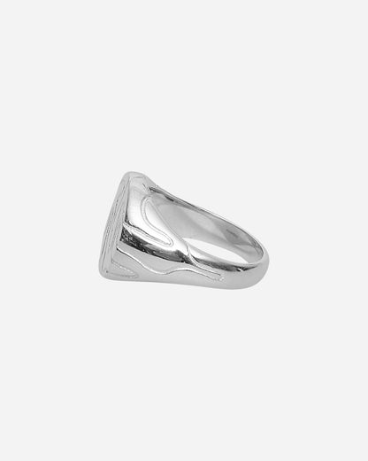 Octi Globe Signet Ring Silver Jewellery Rings GSR S01