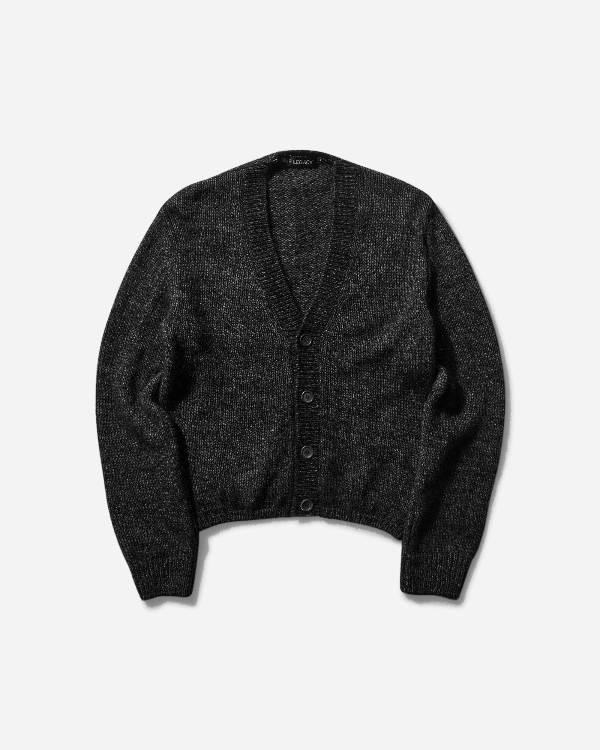 Our Legacy Academy Cardigan Black Knitwears Cardigans M4243AP PN