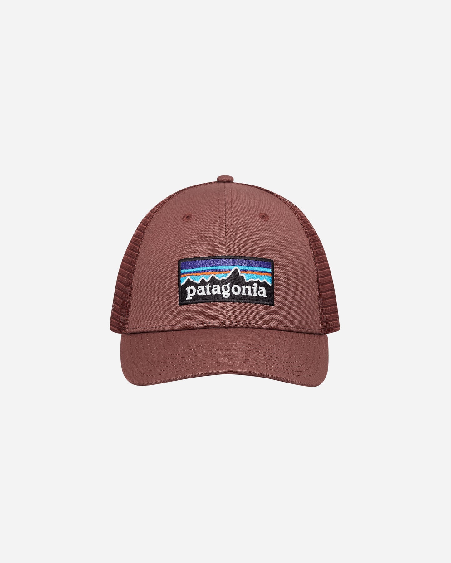 Patagonia P-6 Logo Lopro Trucker Hat Dulse Mauve Hats Caps 38283 DLMA