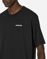 Patagonia M'S P-6 Logo Responsibili-Tee Black T-Shirts Shortsleeve 38504 BLK