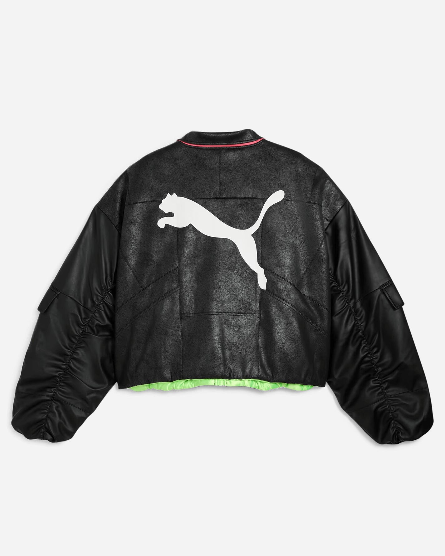 Puma Puma X A$Ap Rocky Pleather Jacket Puma Black Coats and Jackets Jackets 632480-01