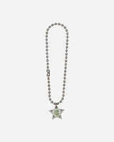 Safsafu Wmns Super Star Necklace Silver/Green Jewellery Necklaces 1-24-N1 SG