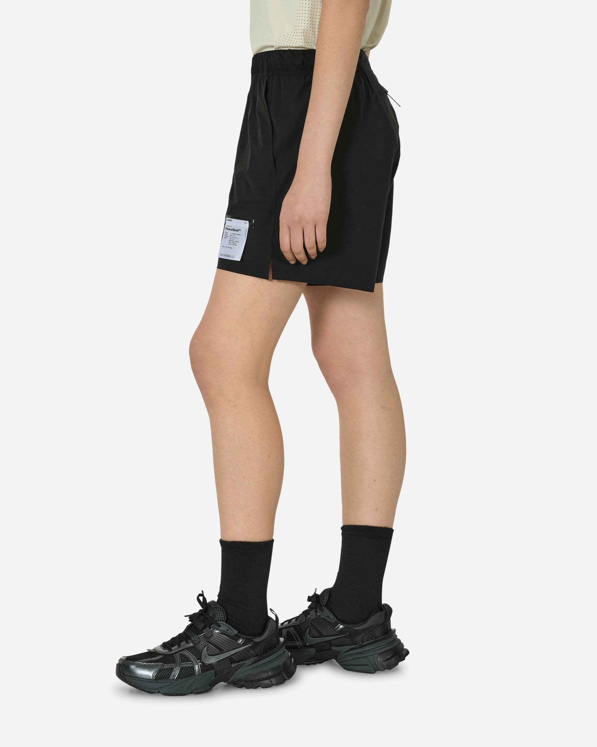 Satisfy Peaceshell 5" Unlined Shorts Black Shorts Short 5337 BK-CO